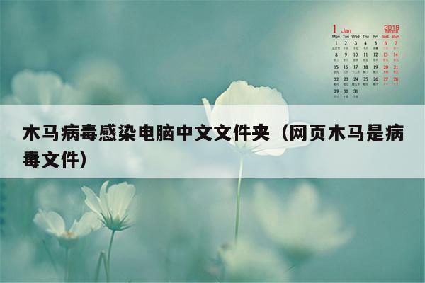 木马病毒感染电脑中文文件夹（网页木马是病毒文件）