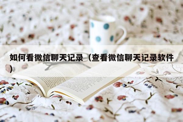 如何看微信聊天记录（查看微信聊天记录软件）